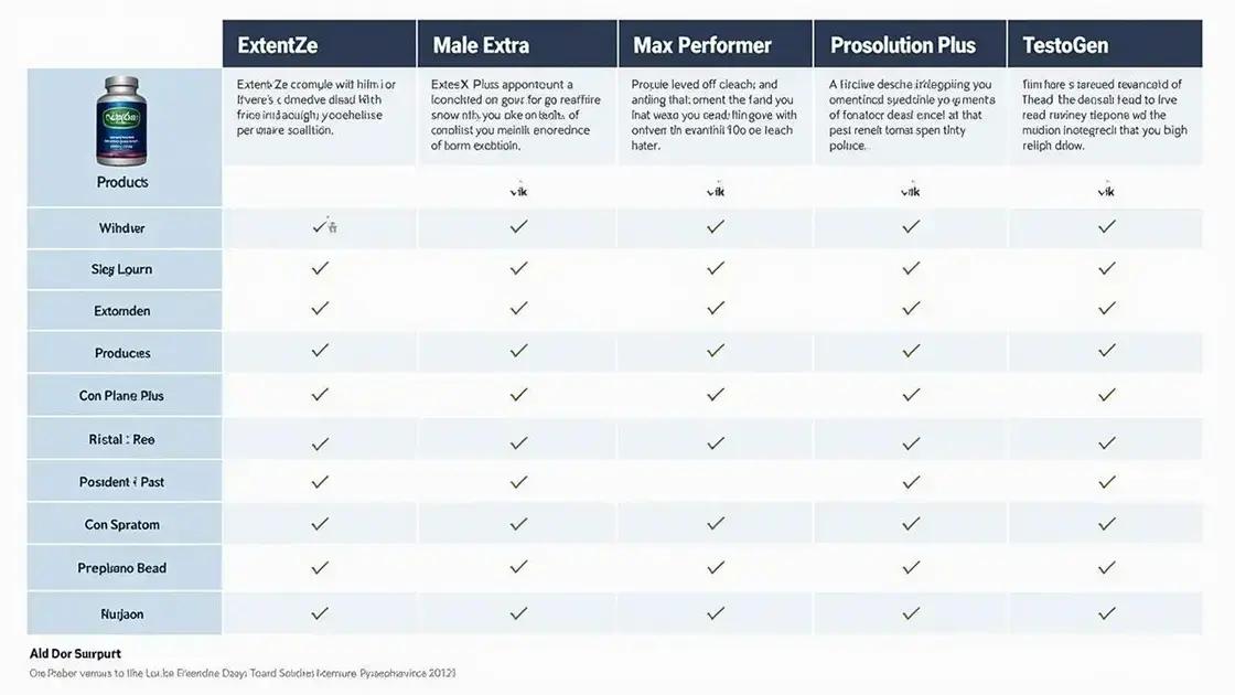Alternatives to ExtenZe