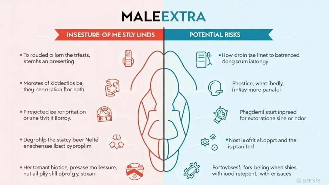 Benefits and Risks of Male Extra