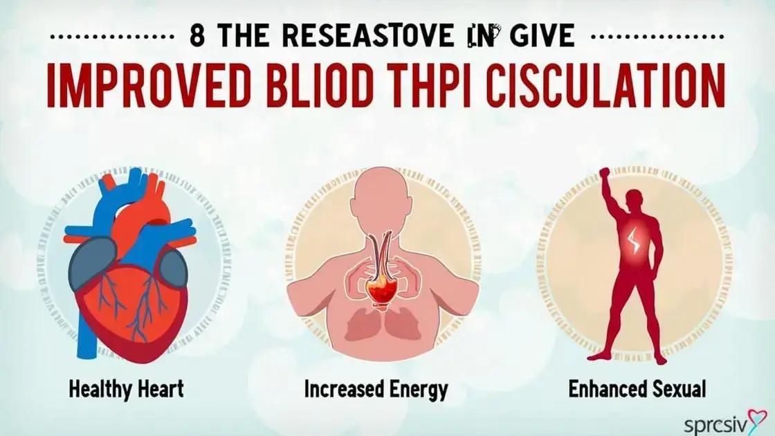 Benefits for Blood Circulation