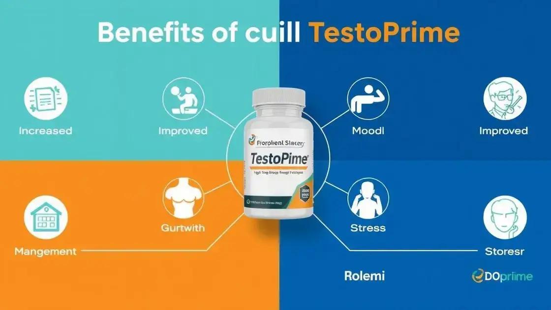 Benefits of Daily Use of TestoPrime