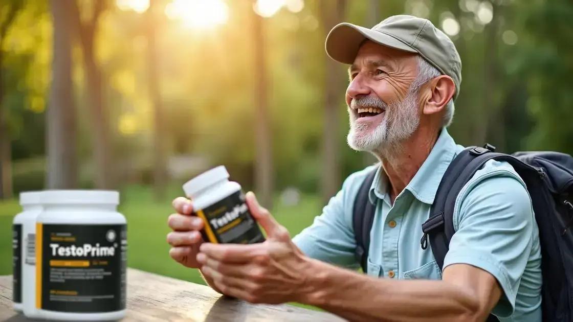 Benefits of TestoPrime for Older Men