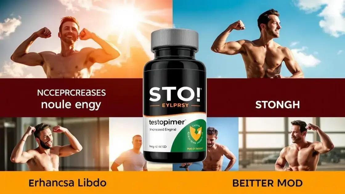 Benefits of TestoPrime