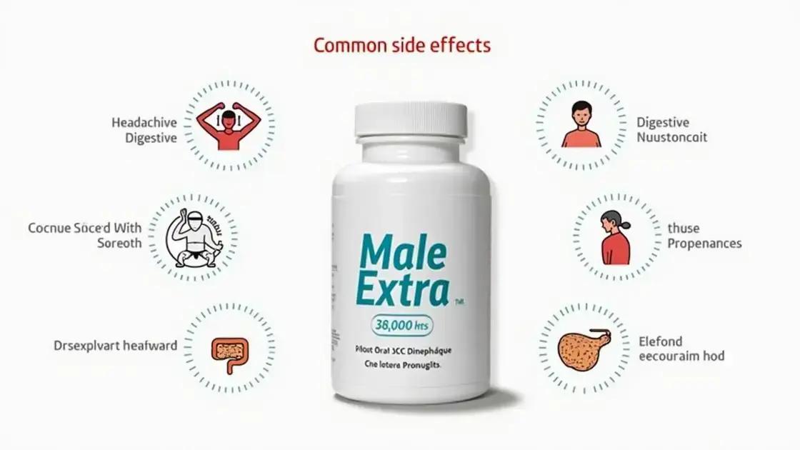 Common Side Effects Associated with Male Extra