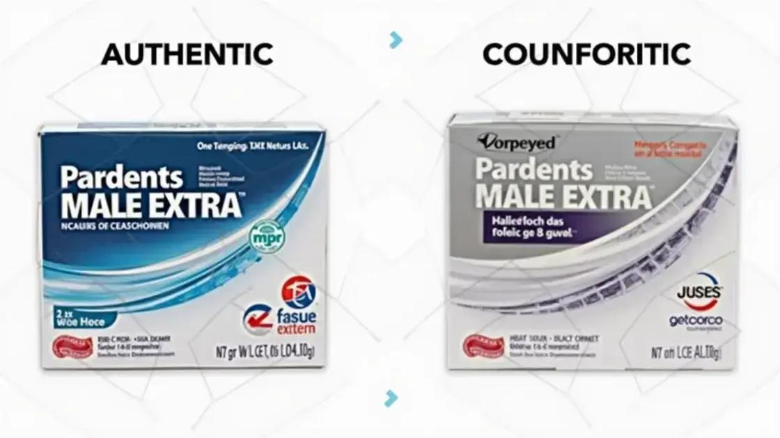 Common Signs of Fake Male Extra Products