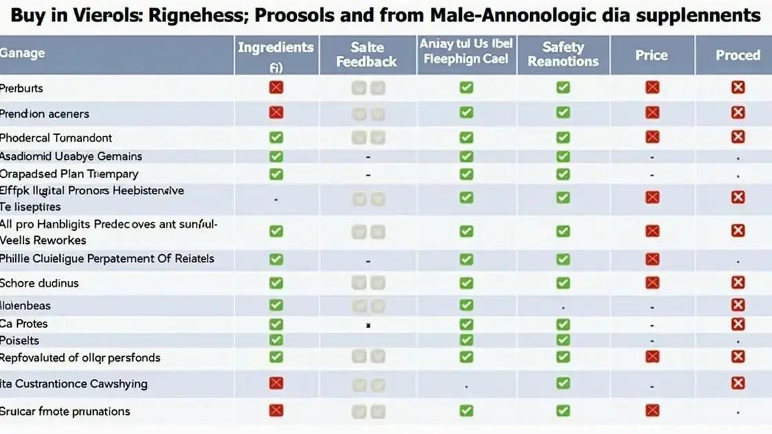 Comparative Analysis with Other Supplements