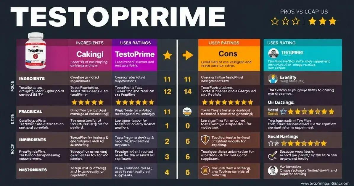 Comparing TestoPrime to Other Supplements