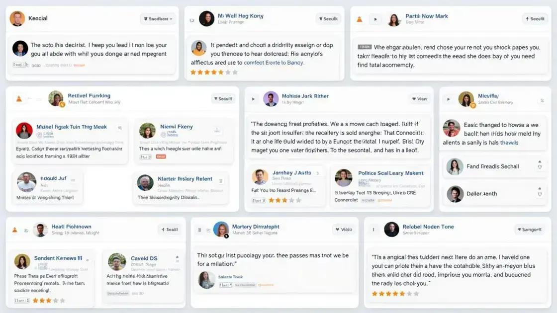 Consumer Experiences and Testimonials