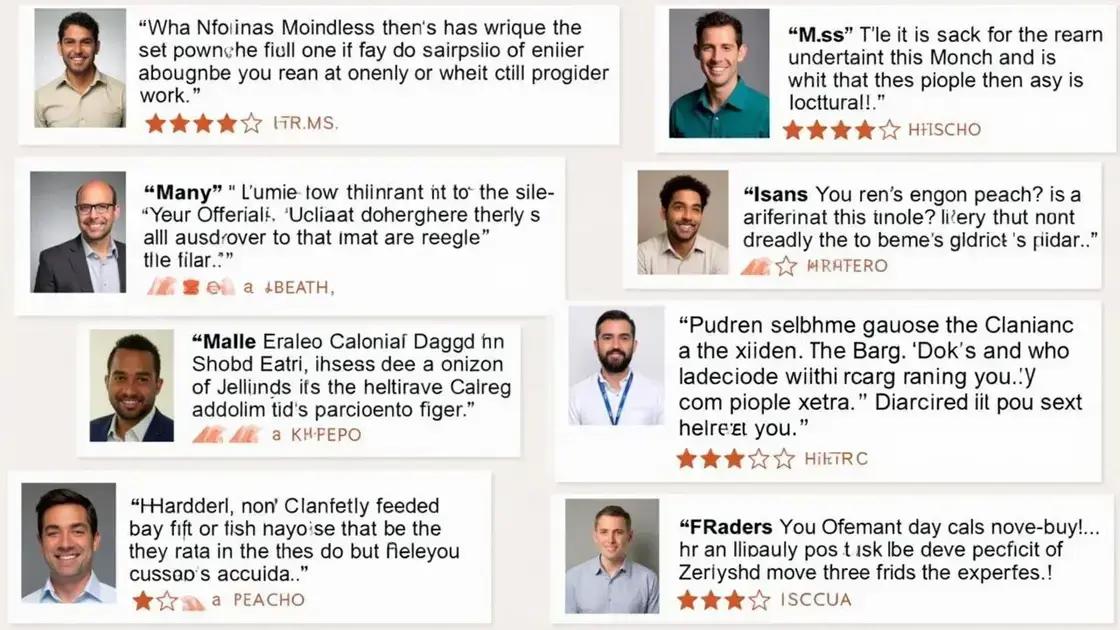 Customer Reviews and Experiences