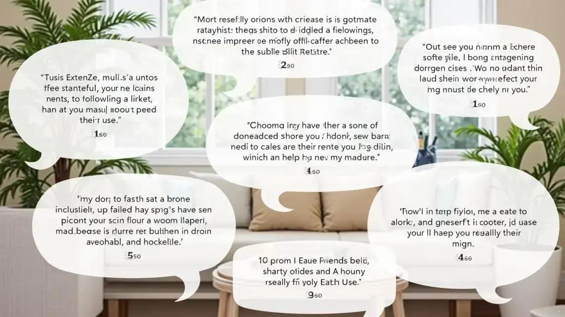 Customer Testimonials and Experiences