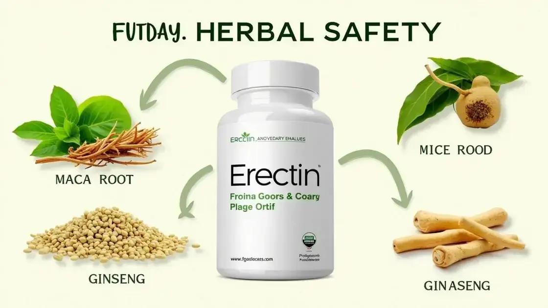 Erectin Ingredients - Are They Safe?