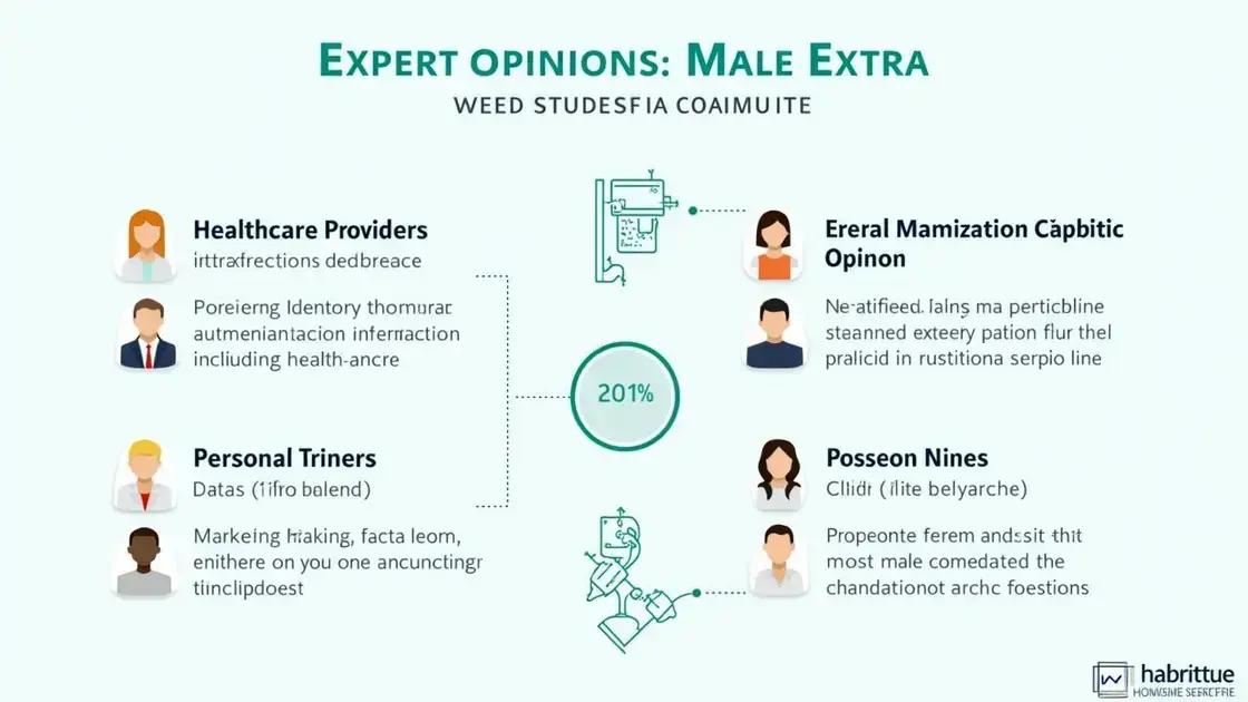 Expert Opinions on Male Extra