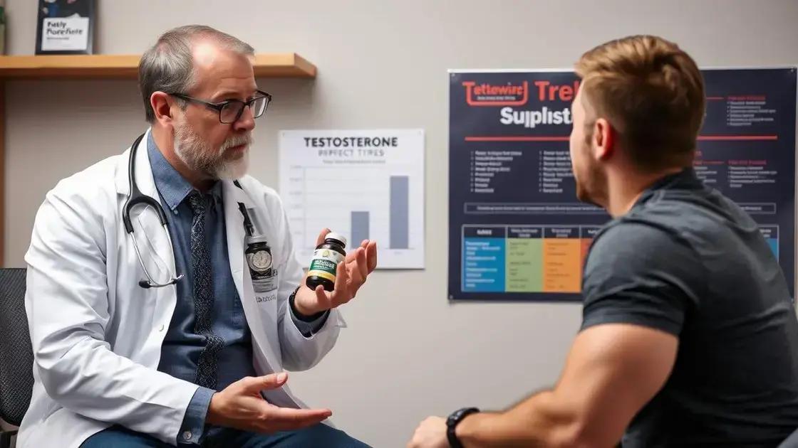 Expert Opinions on Testosterone Supplements