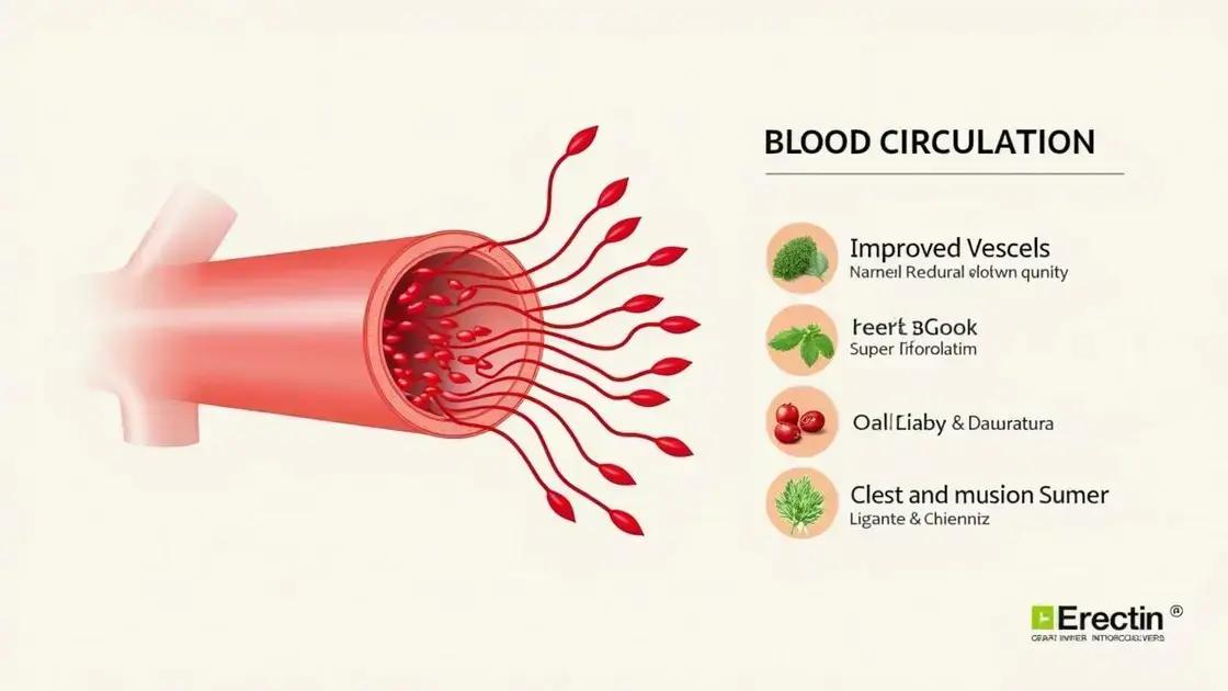 How Erectin Affects Blood Circulation