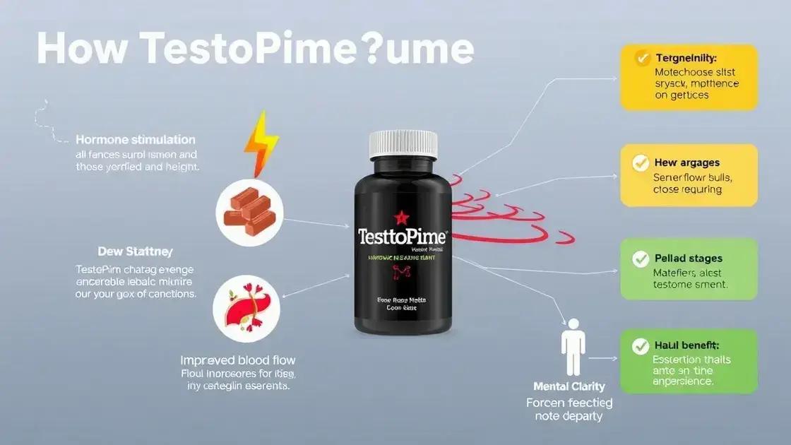 How TestoPrime Works