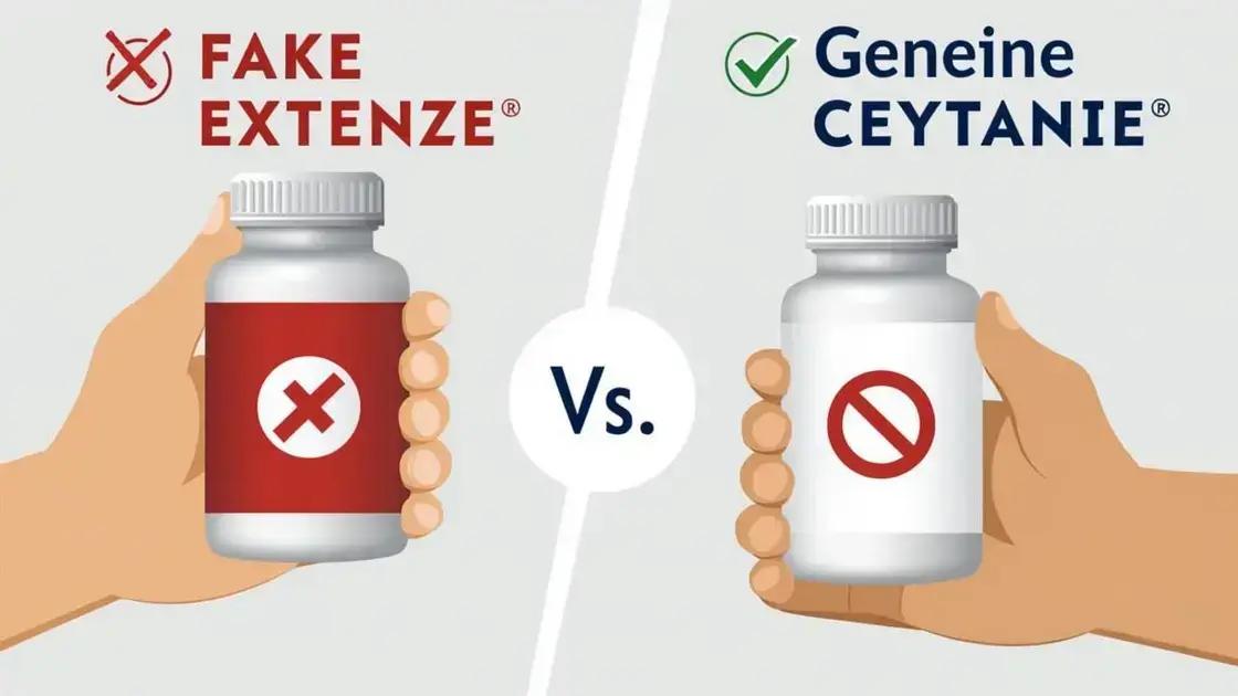 How to Identify Fake ExtenZe Products