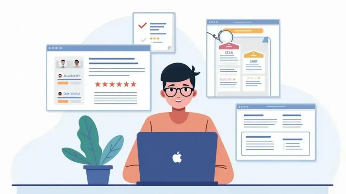 How to Research Sellers Effectively