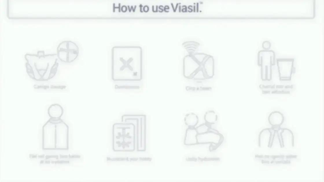 How to Use Viasil Effectively