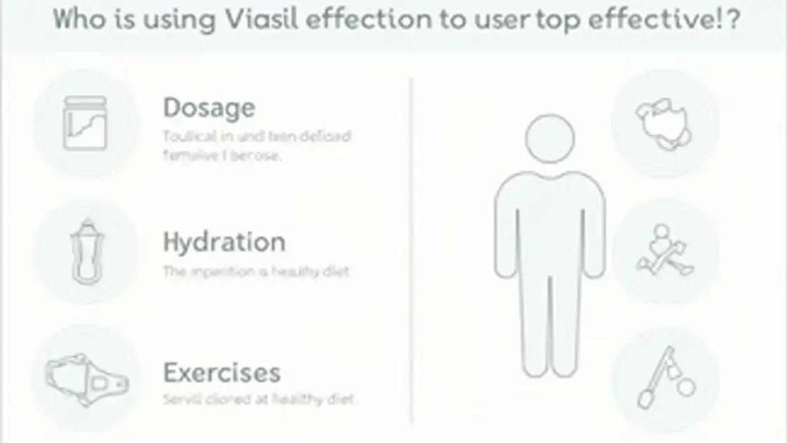 How to Use Viasil Effectively