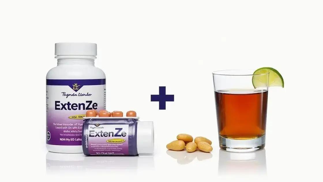 Introduction to ExtenZe and Alcohol