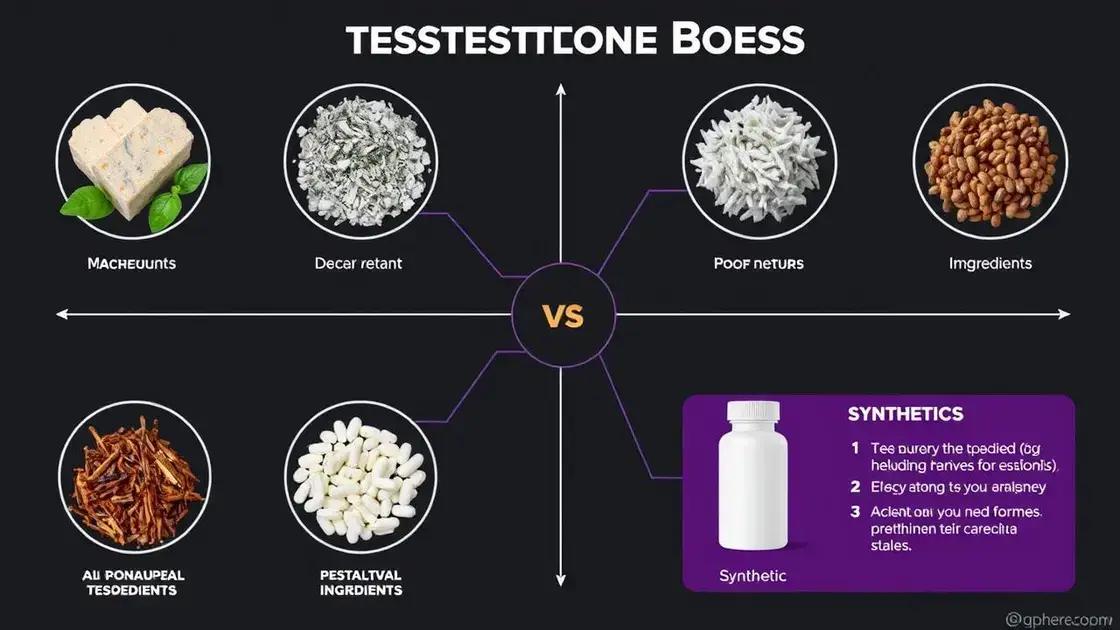 Introduction to Testosterone Boosters