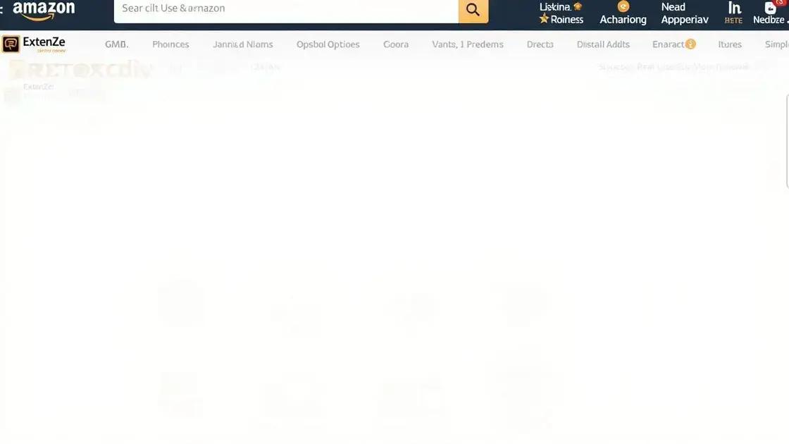 Is ExtenZe on Amazon?