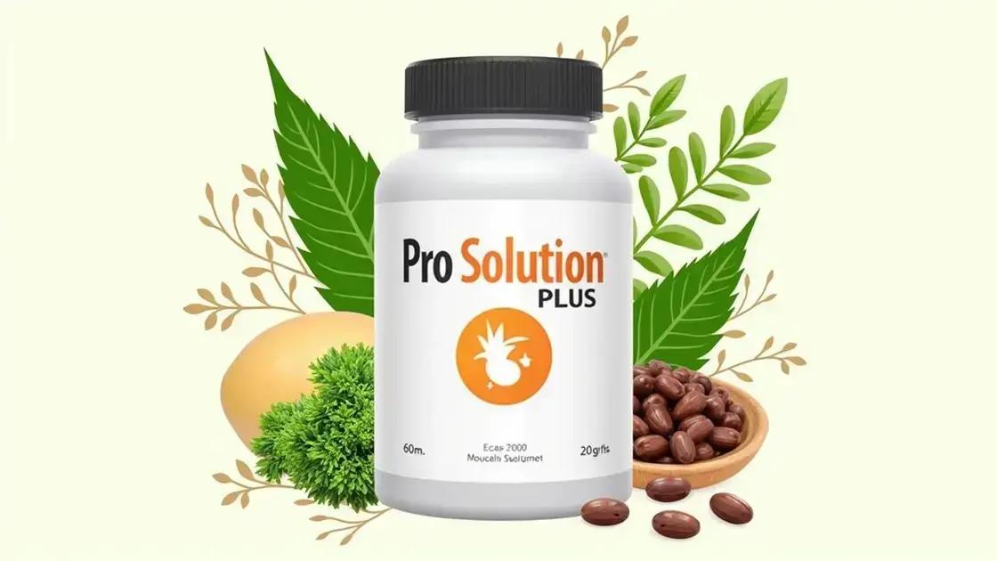 Is ProSolution Plus a Natural Supplement? Discover Now!