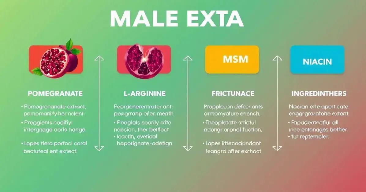 Key Ingredients in Male Extra