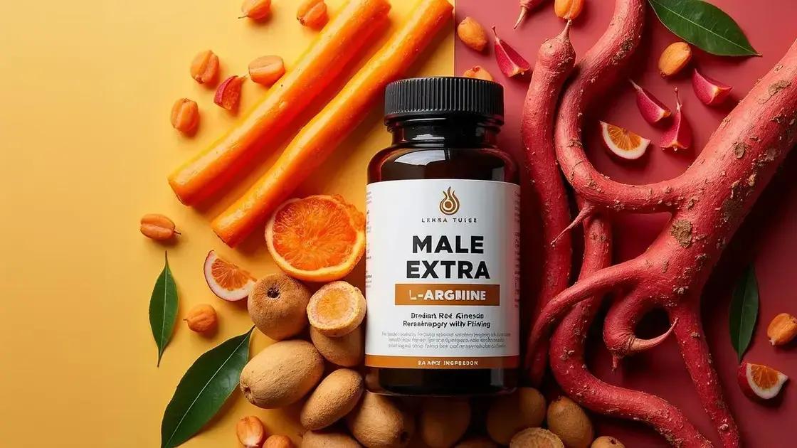 Key Ingredients in Male Extra