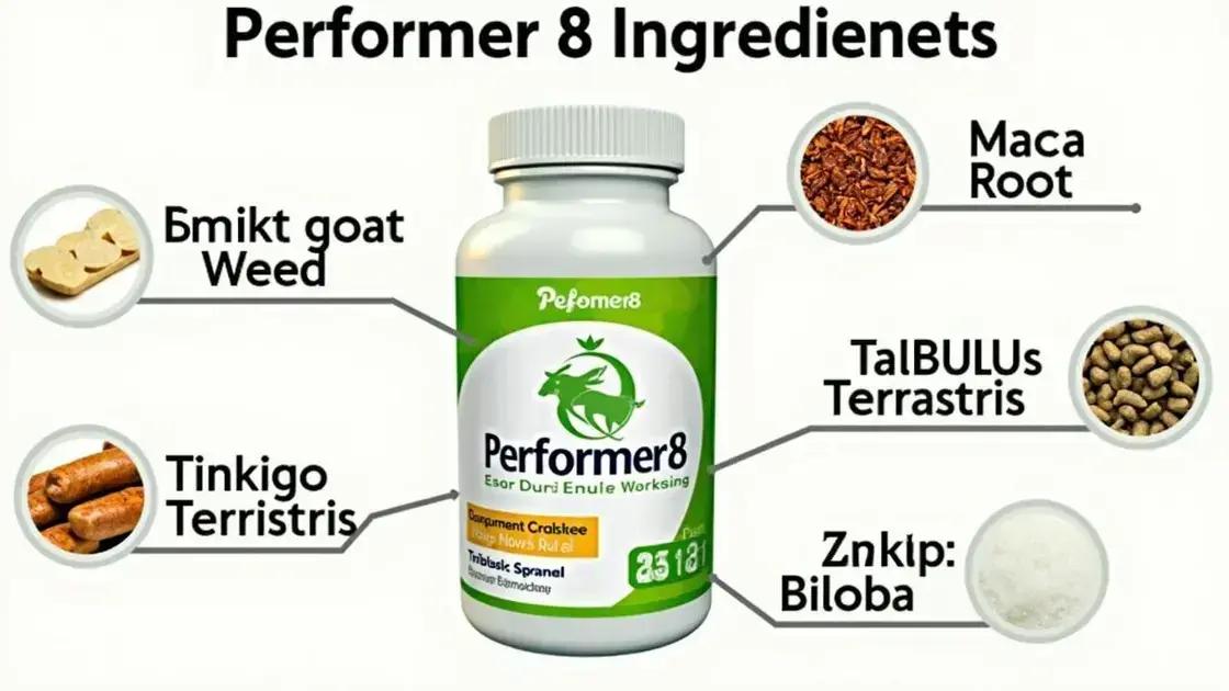 Key Ingredients of Performer 8