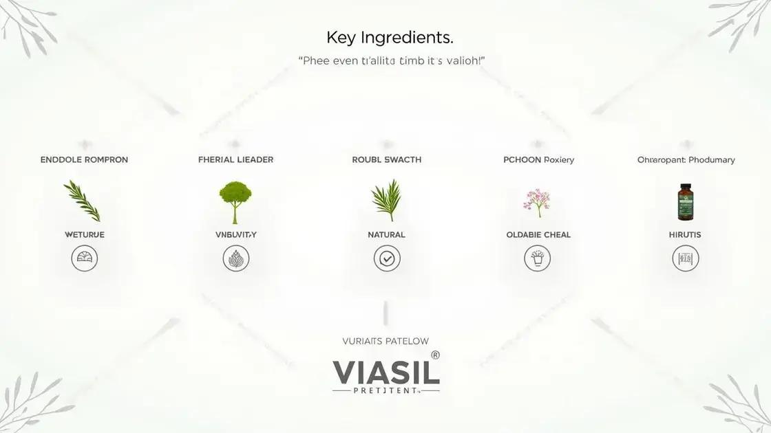 Key Ingredients of Viasil