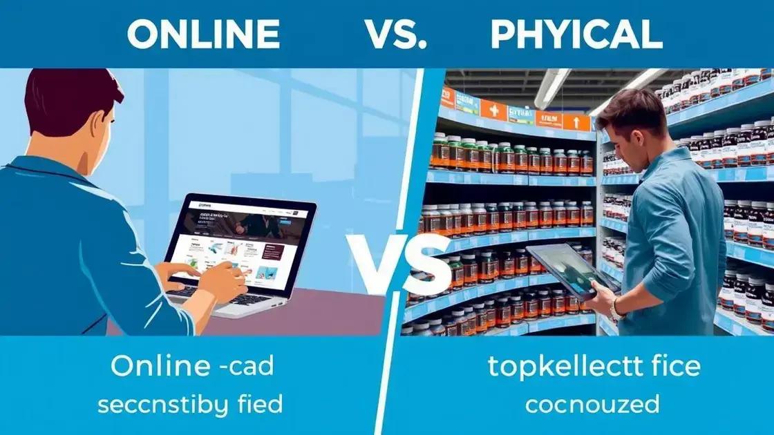 Online vs. Physical Stores: The Best Options