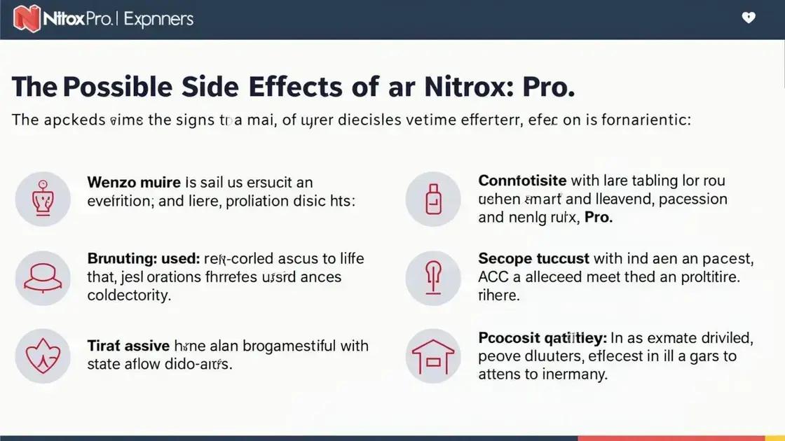 Possible Side Effects and Considerations