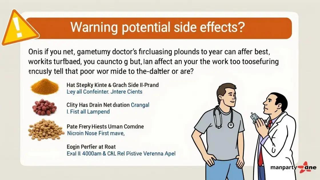 Potential Side Effects and Considerations