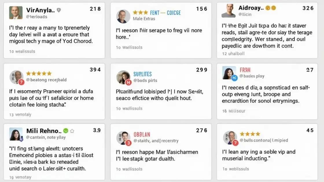 Real User Experiences and Reviews
