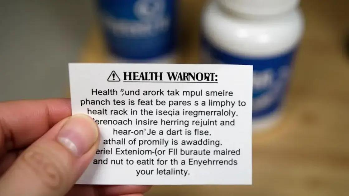 Risks Associated with Counterfeit ExtenZe