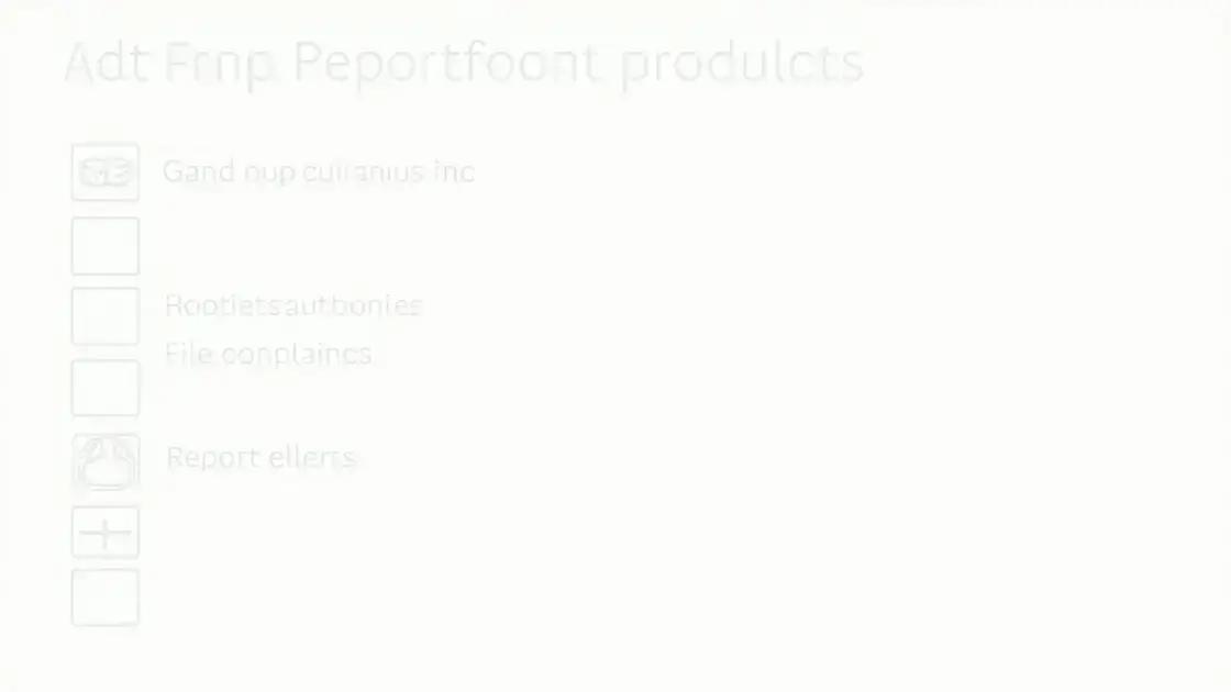 Steps to Report Counterfeit Products