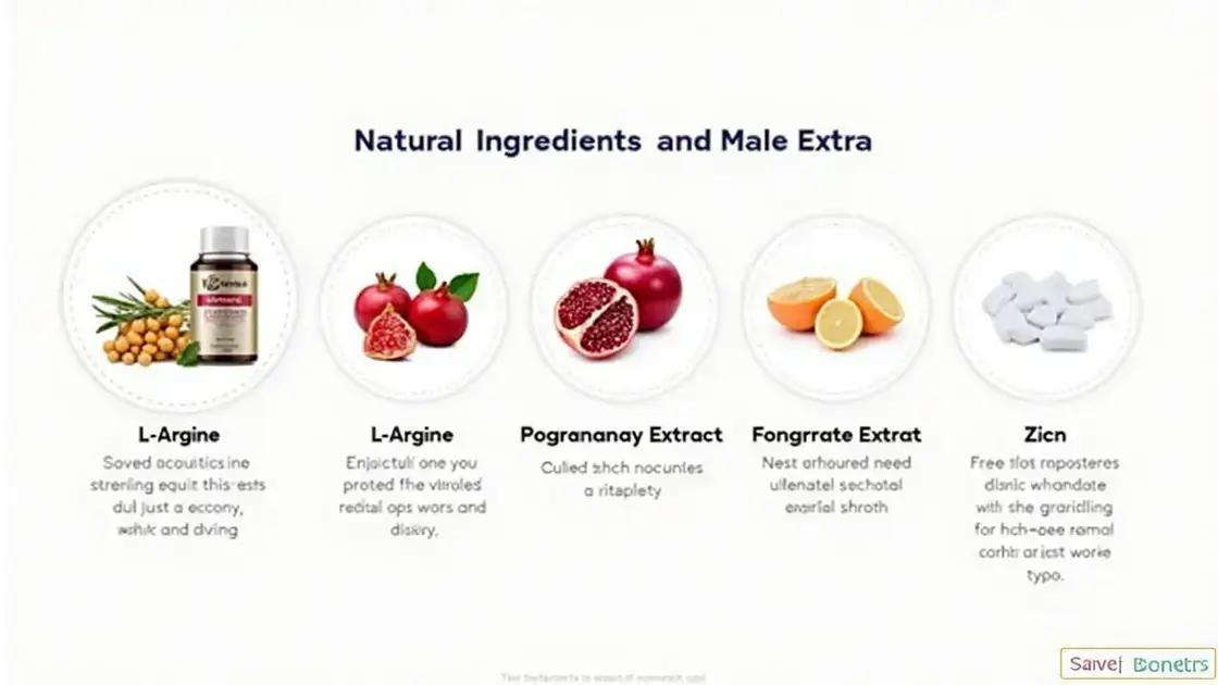 The Ingredients of Male Extra