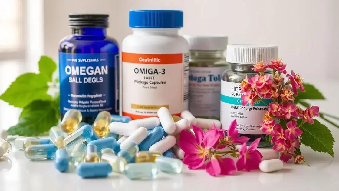 The Role of Supplements in Cognitive Function