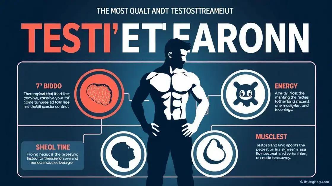 The Role of Testosterone in Men’s Health