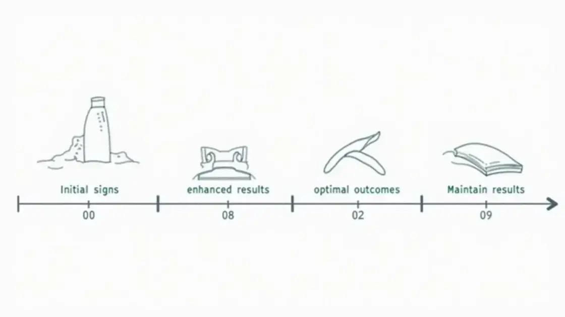 Typical Timeline for Erectin Effects