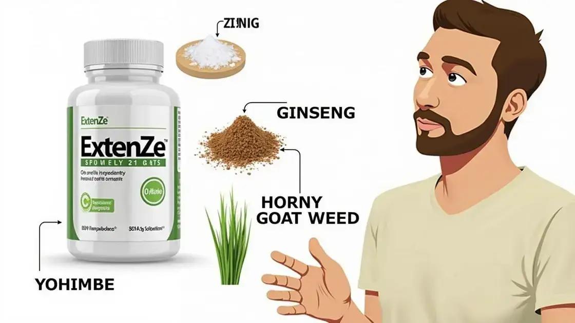 Understanding ExtenZe: Ingredients and Claims