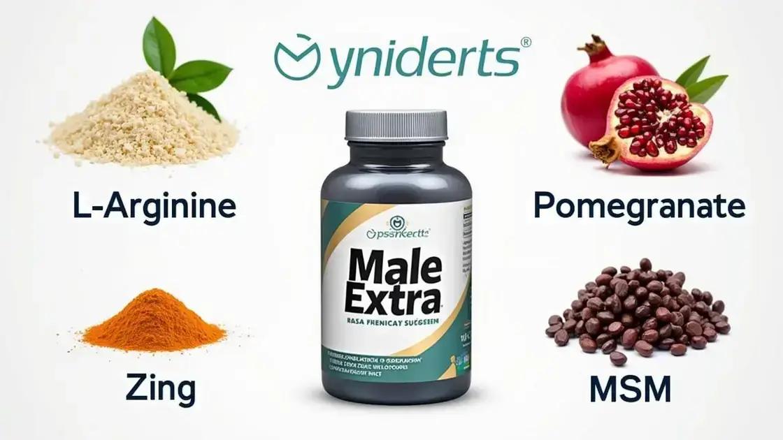 Understanding Male Extra: Ingredients and Uses