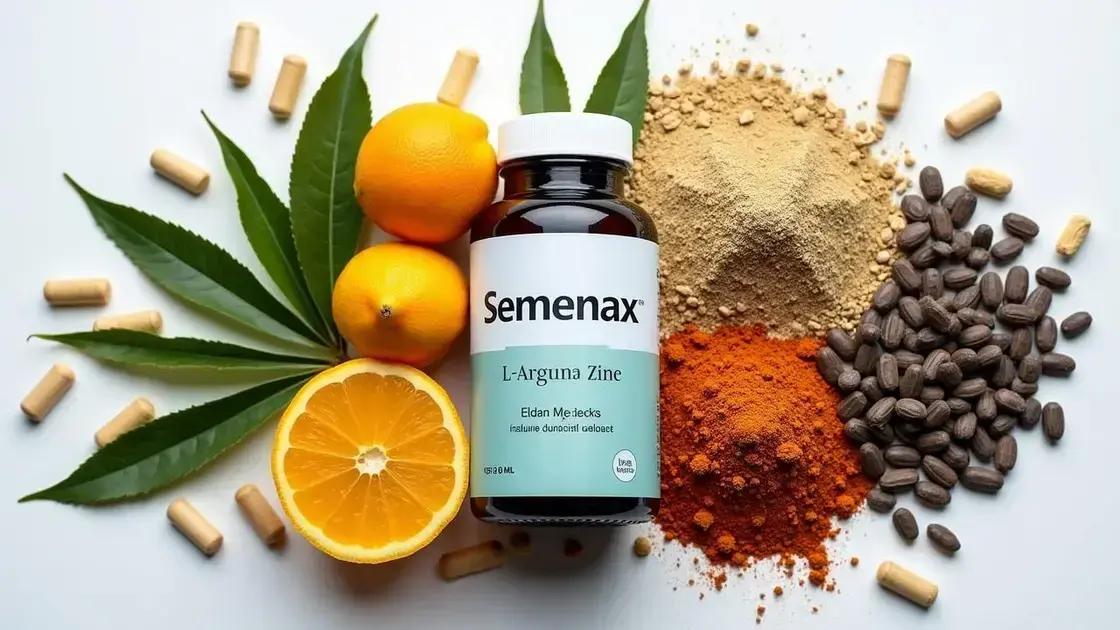 Understanding Semenax: Ingredients and Purpose
