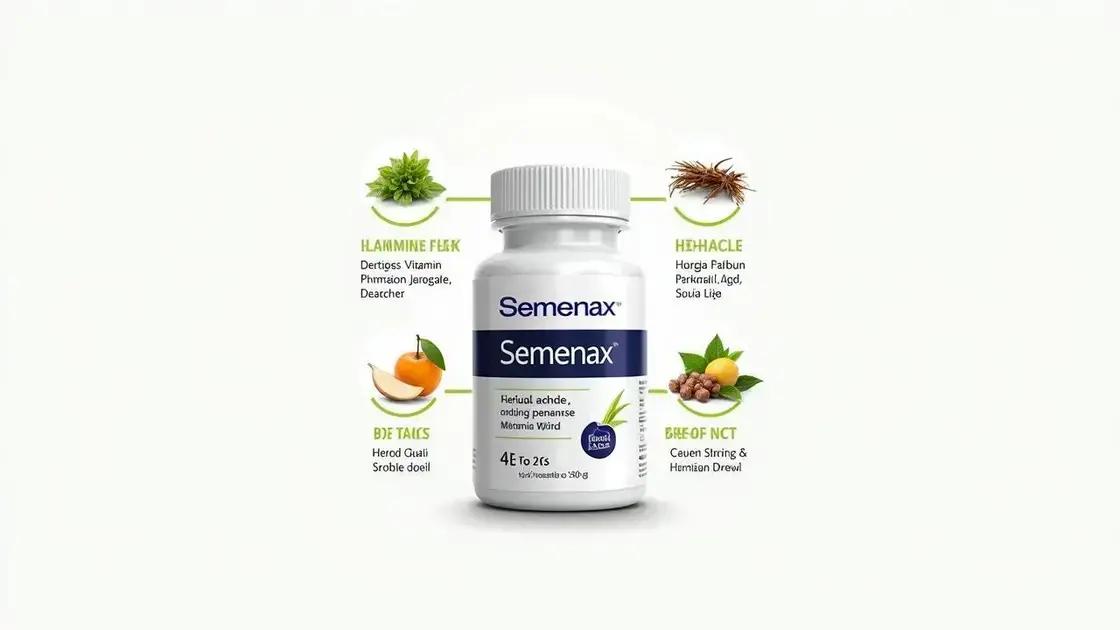 Understanding Semenax: What to Know
