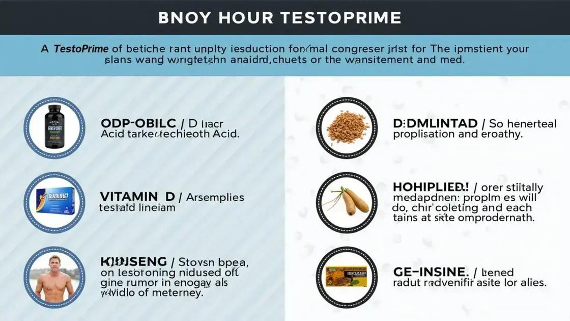 Understanding TestoPrime and Its Benefits