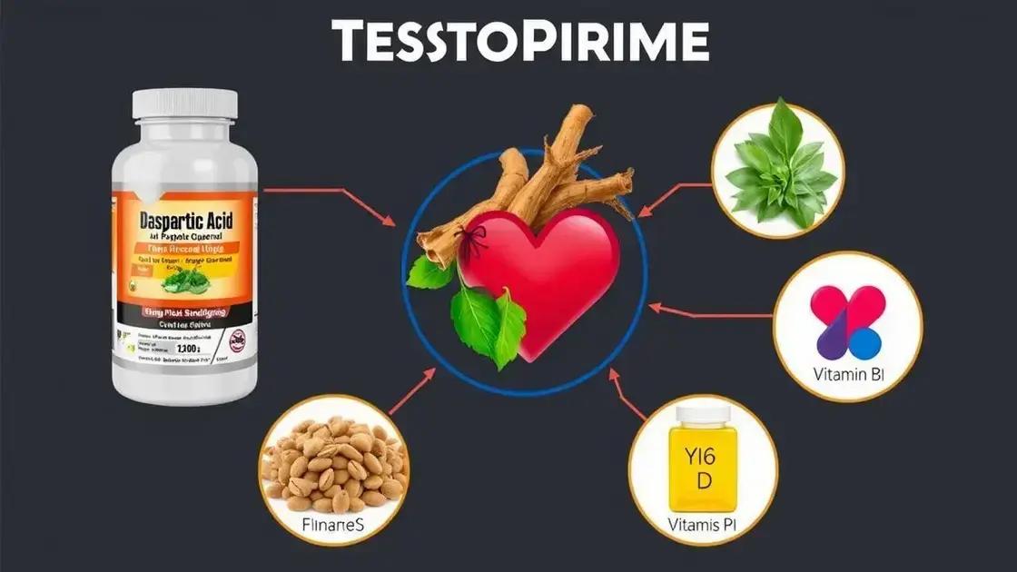 Understanding TestoPrime and Its Ingredients