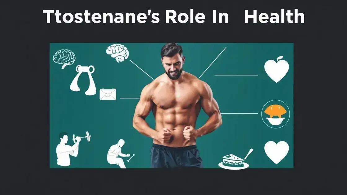 Understanding Testosterone and Its Role in Health