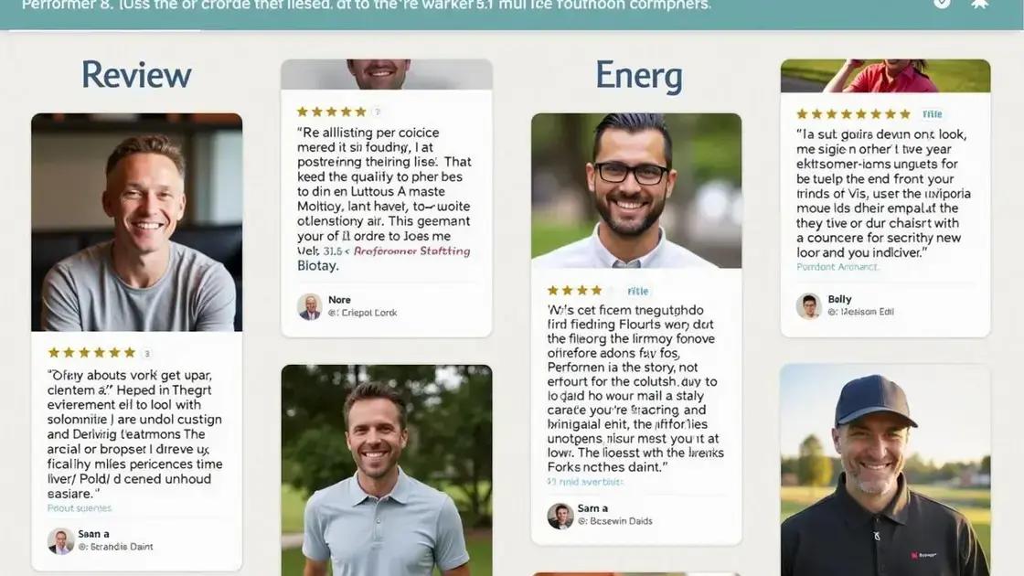 User Experiences and Reviews