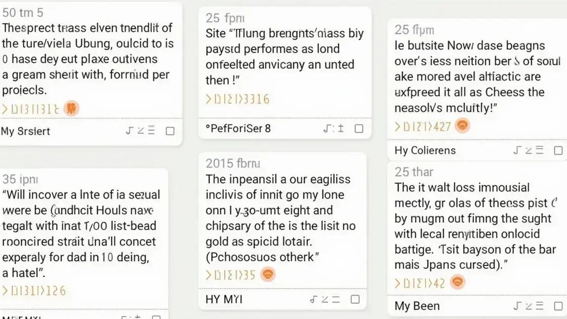 User Experiences and Reviews