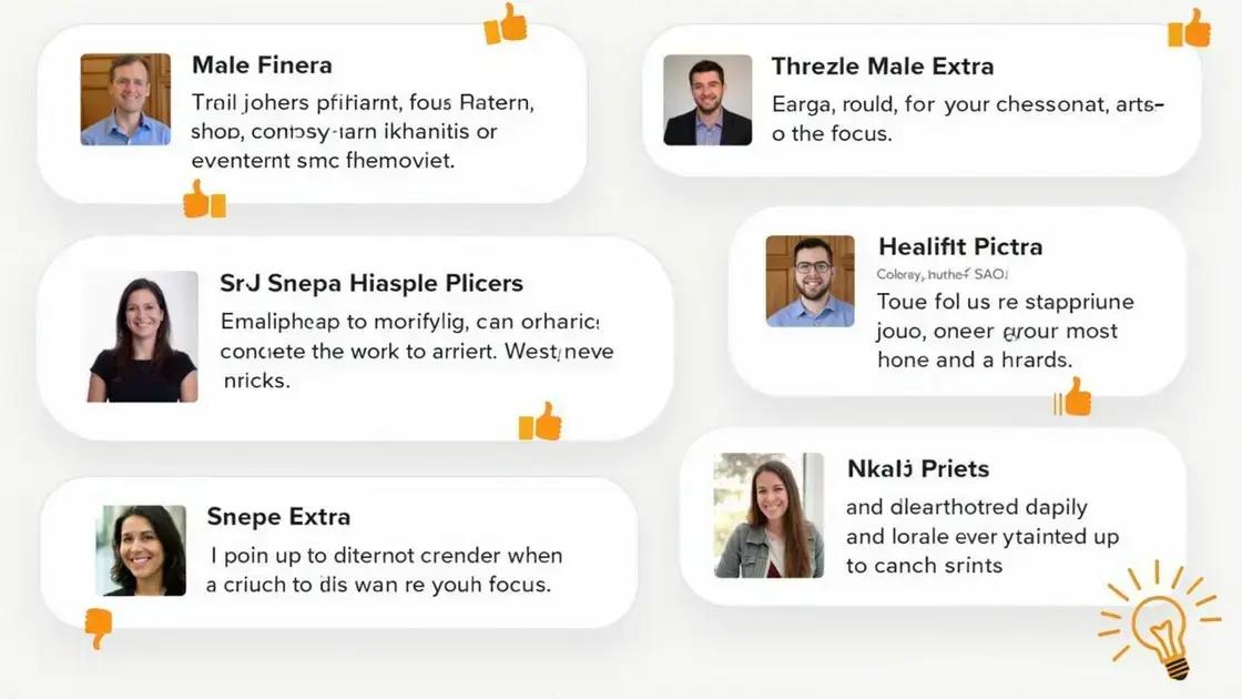 User Experiences and Testimonials